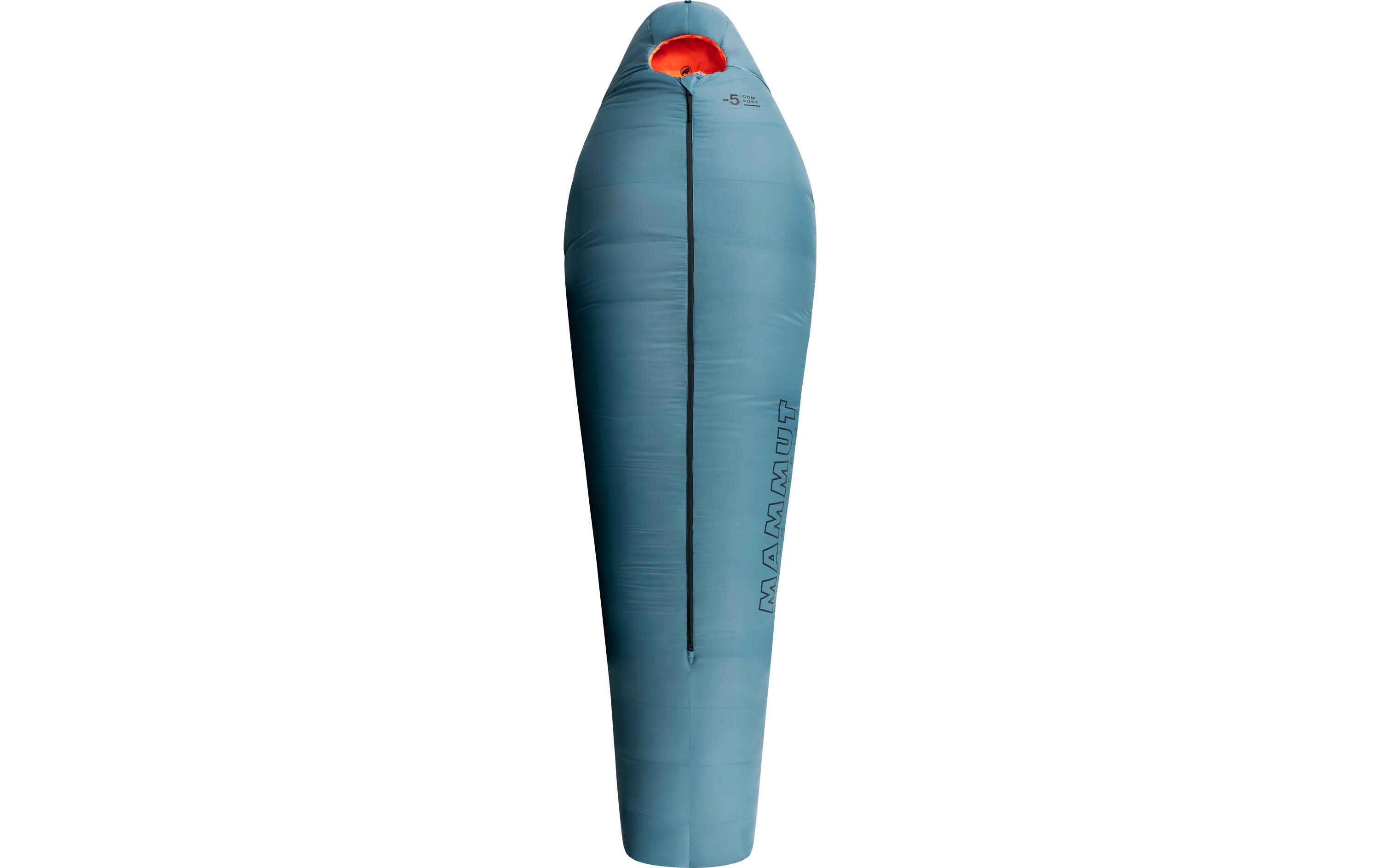 Schlafsack Comfort Down Bag -5C Polyester,<br>Mumienschlafsack