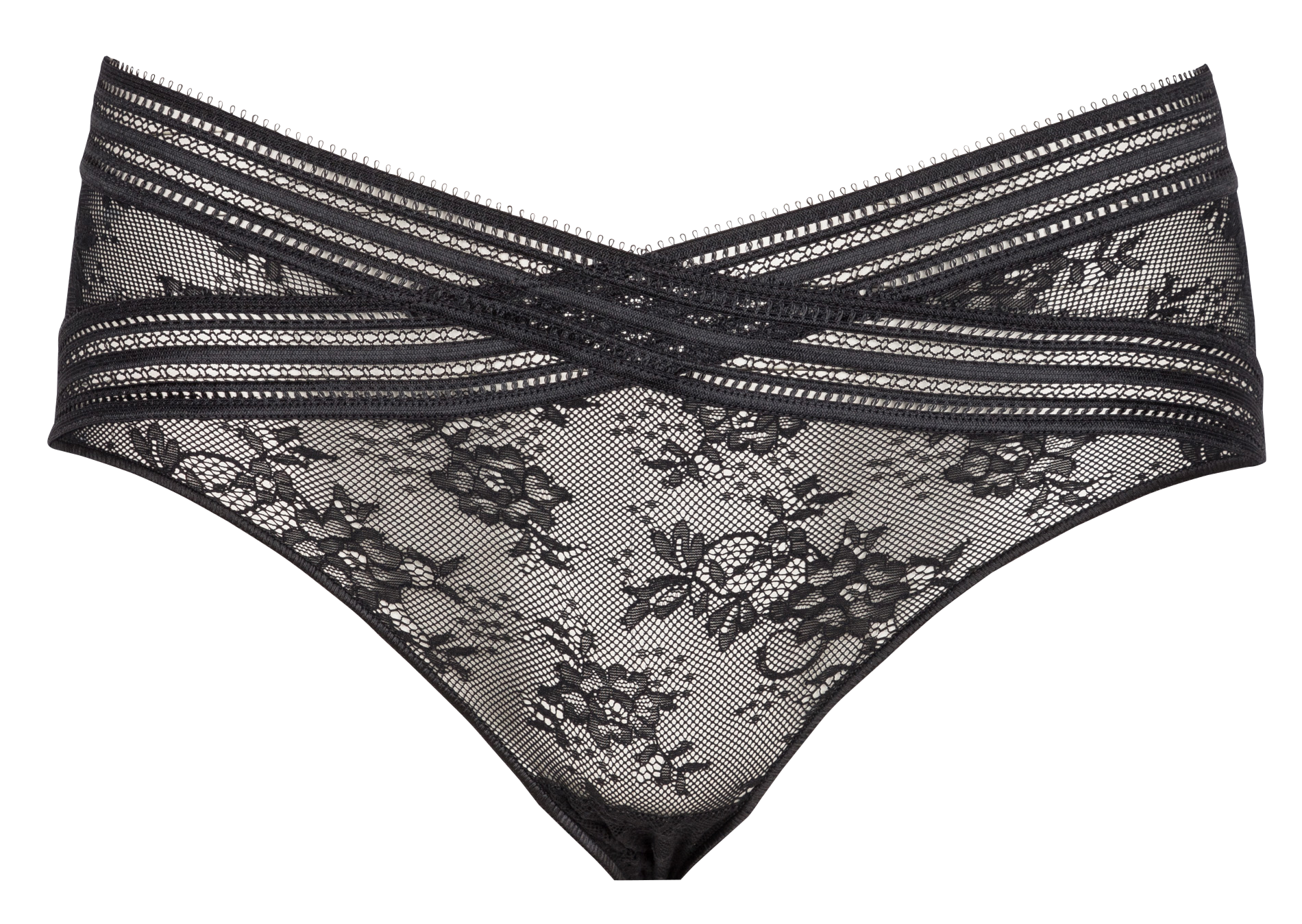 Culotte en dentelle Miss Lejaby | Noir