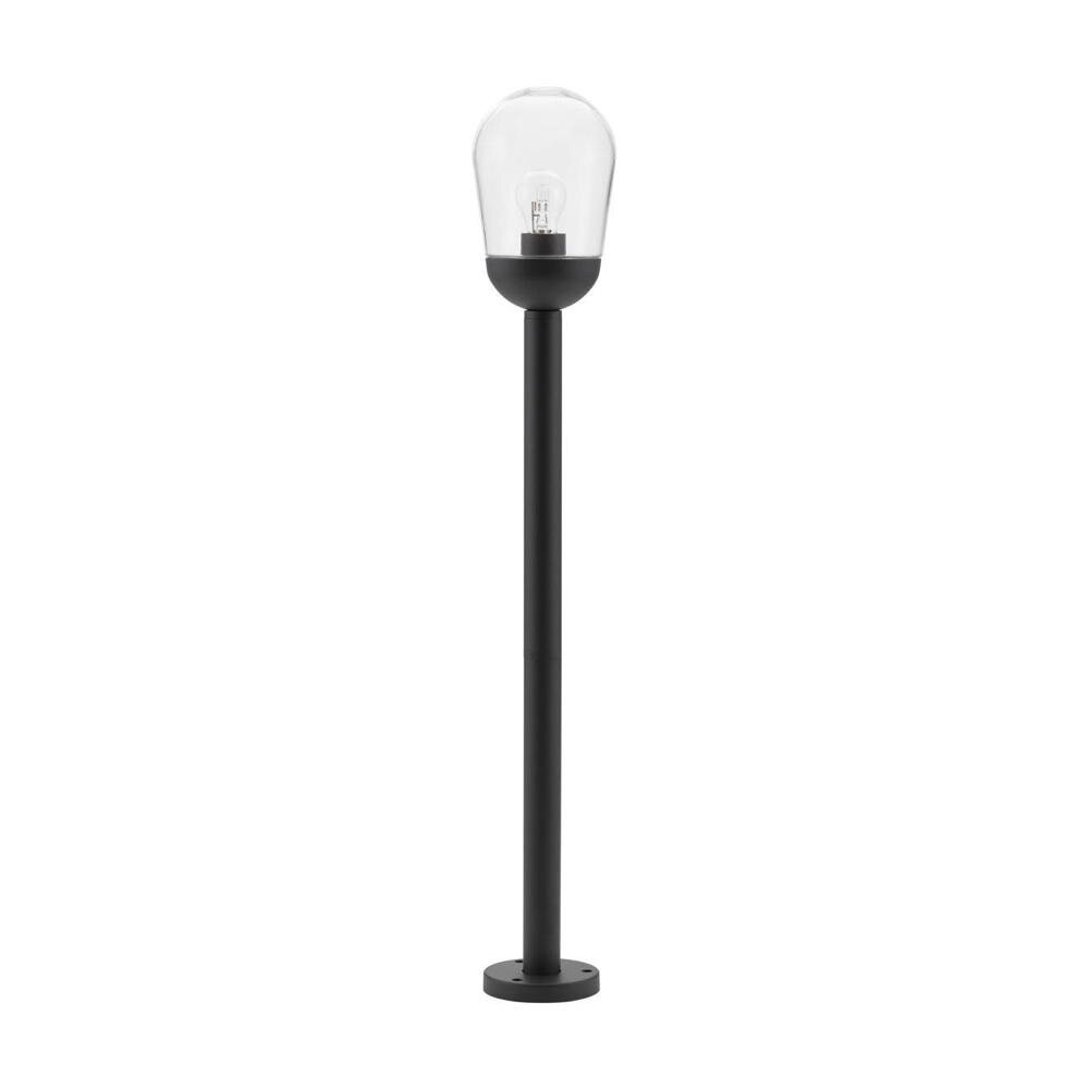 Omika padverlichting in donkergrijs E27 IP54 970mm