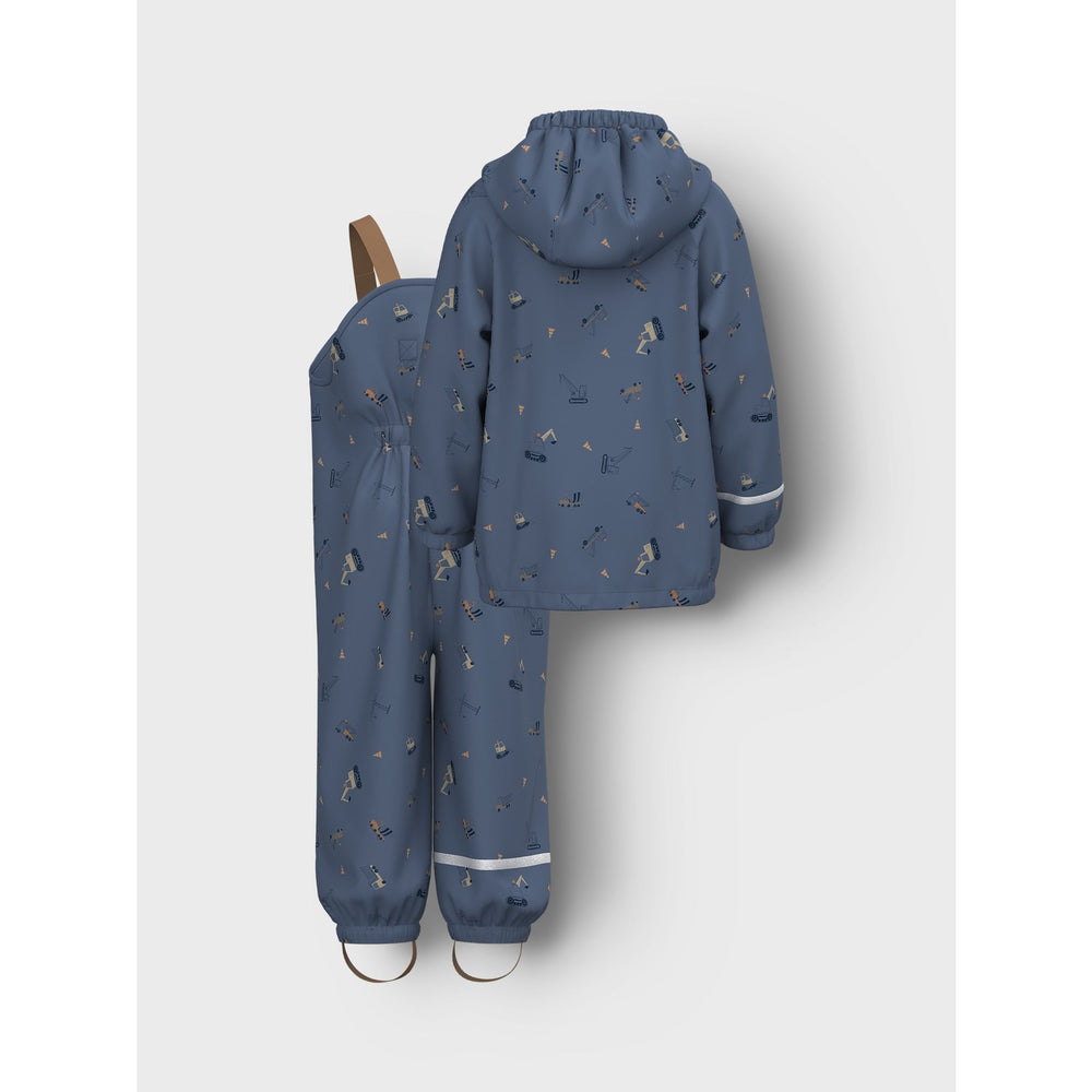Køb Name It Vintage Indigo Nmmdry10 Rain Set Au Aop Fo