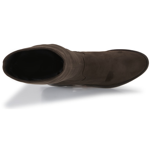 JB Martin - AMOUR - TOILE SUEDE STRETCH EBENE