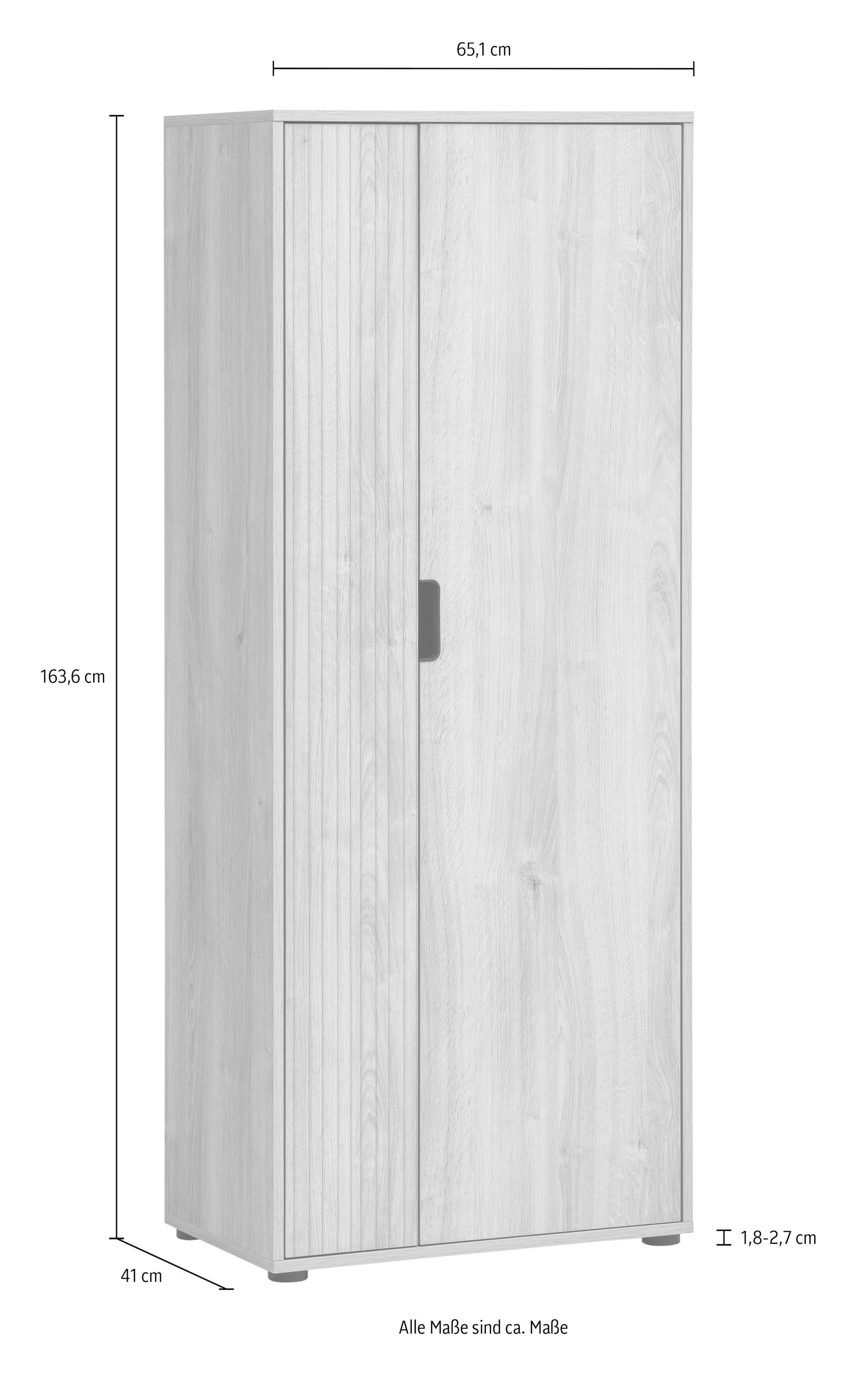 Schildmeyer Aktenschrank »Emmik, Breite 65,1 cm, Platz für 4 Ordnerreihen« Made in Germany