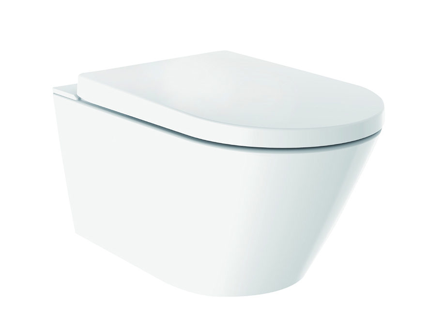 Mueller Afesta randloze douche-wc inclusief zitting
