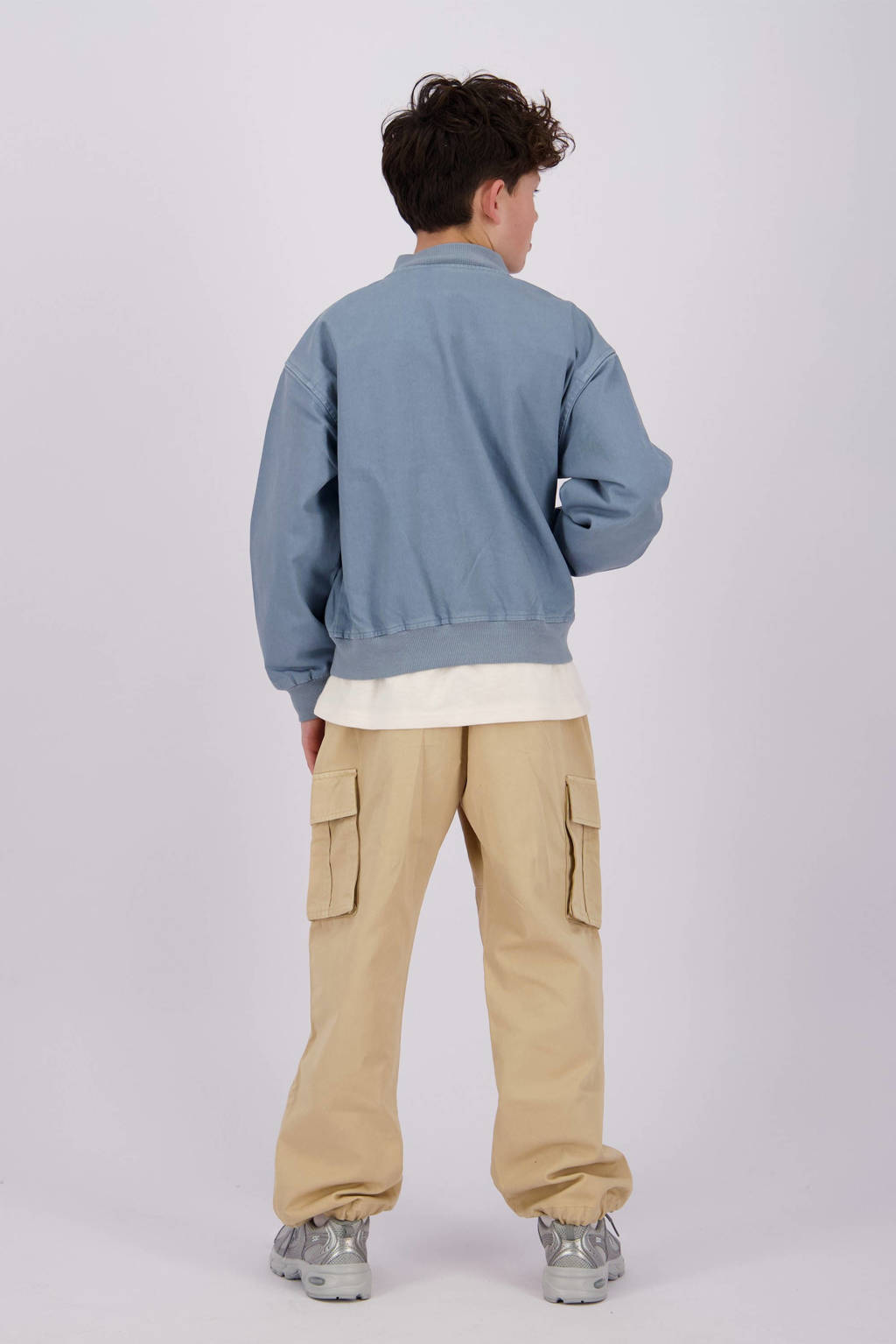 Vingino loose fit broek Safiro lichtzand