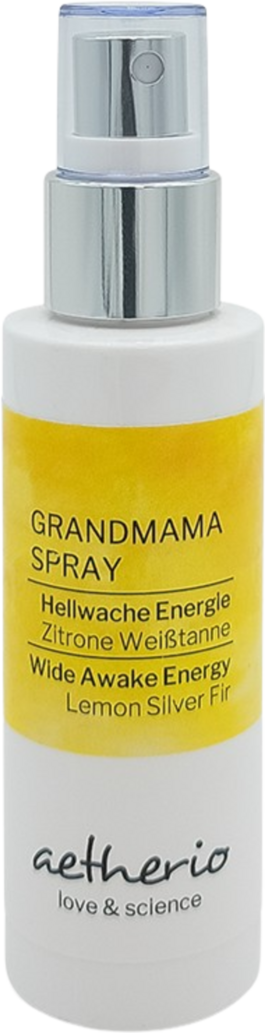 aetherio love & science  Grandmama Spray Hellwache Energie, 50 ml