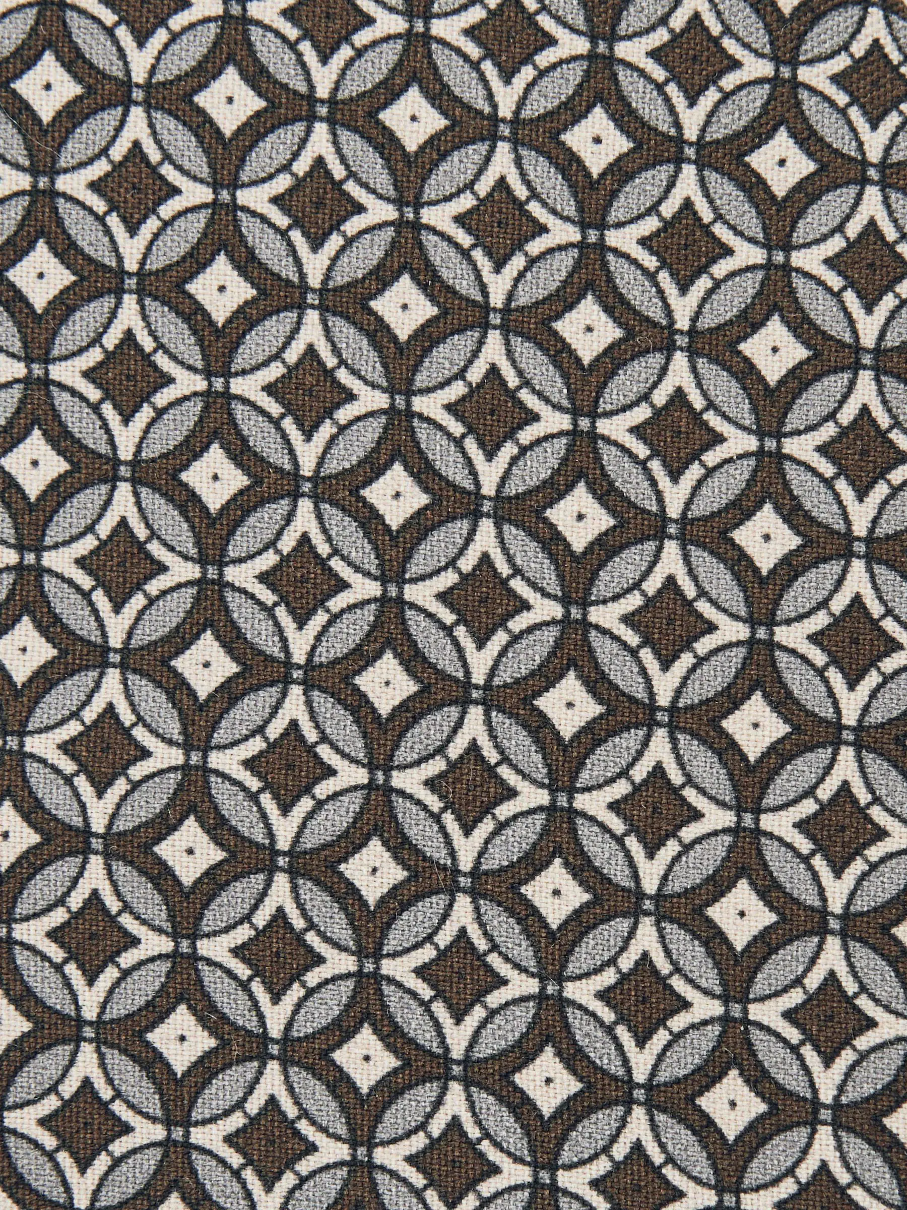 Reiss Palmiro Silk Geometric-Print Tie