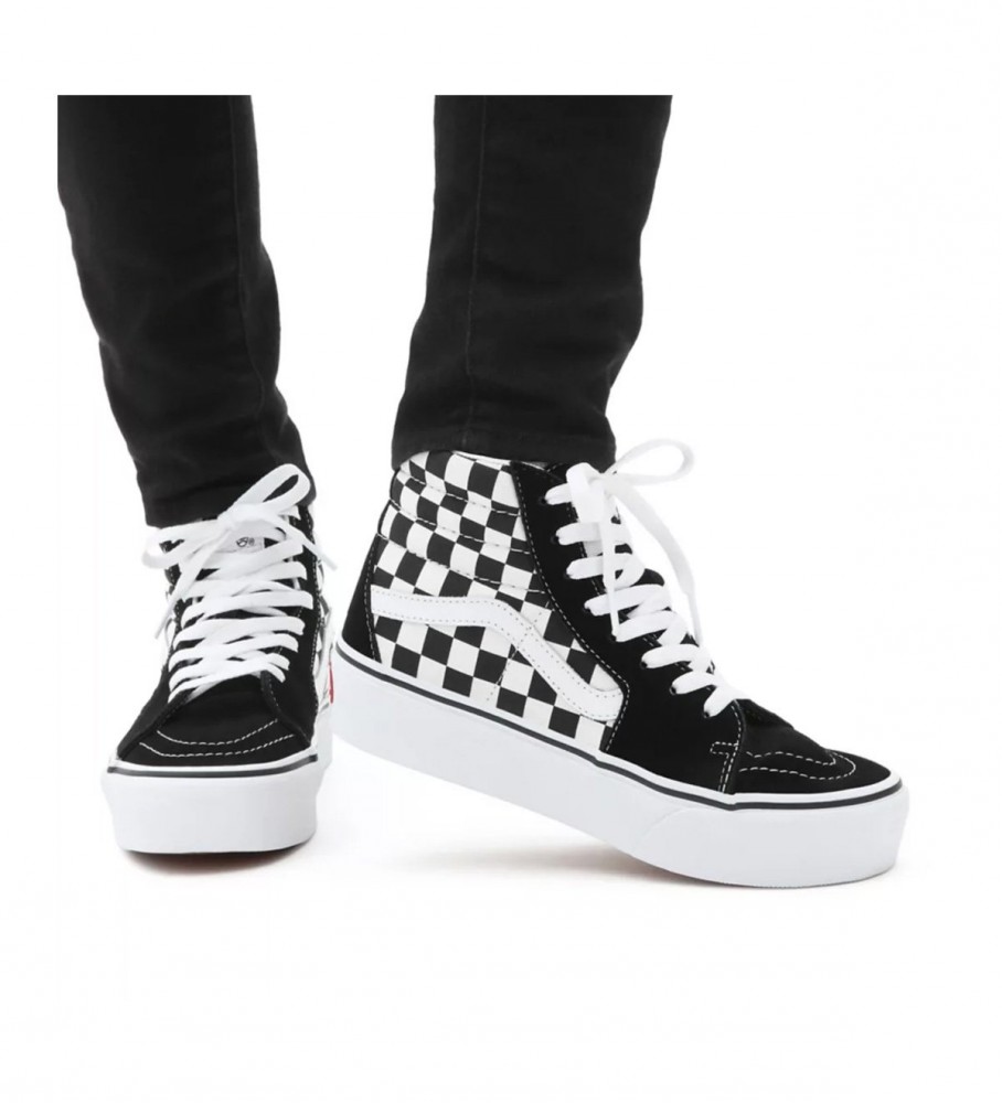 Tênis Vans Sk8-Hi 2.0 Plataforma Preto