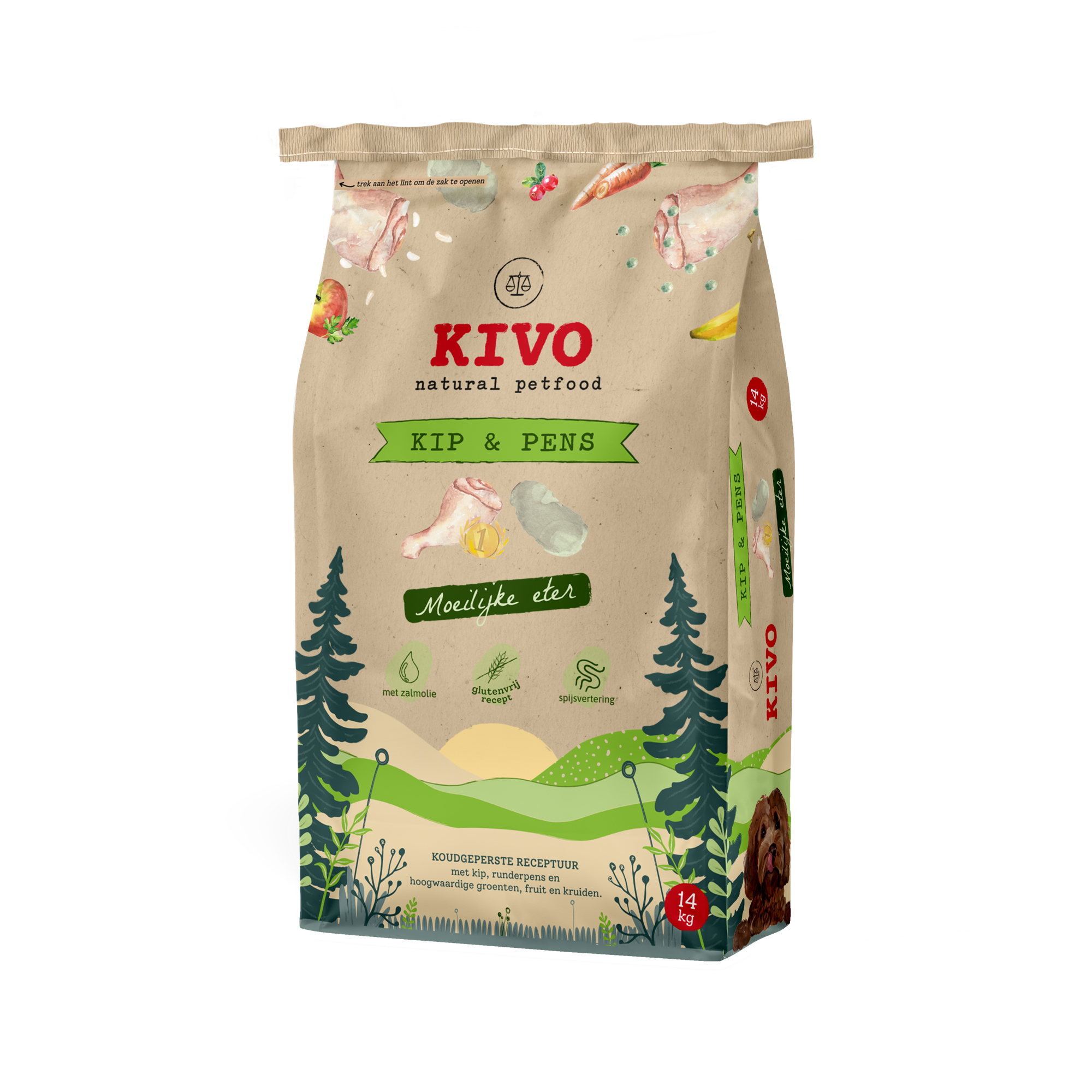 Kivo Kip en Pens Glutenvrij