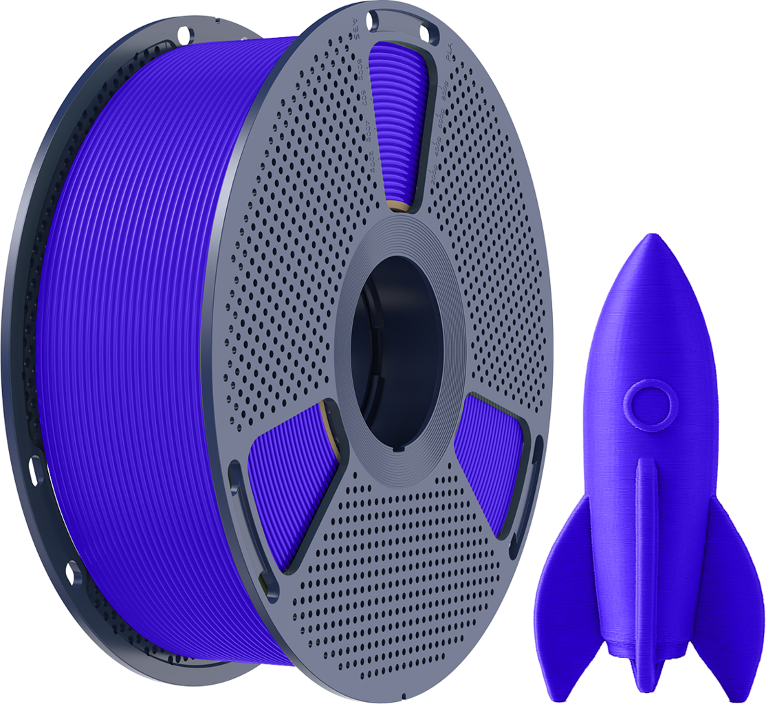 SUNLU  High-Speed PLA Blue, 1,75 mm / 1000 g    PLA Filament speziell für den Hochgeschwindigkeitsdruck