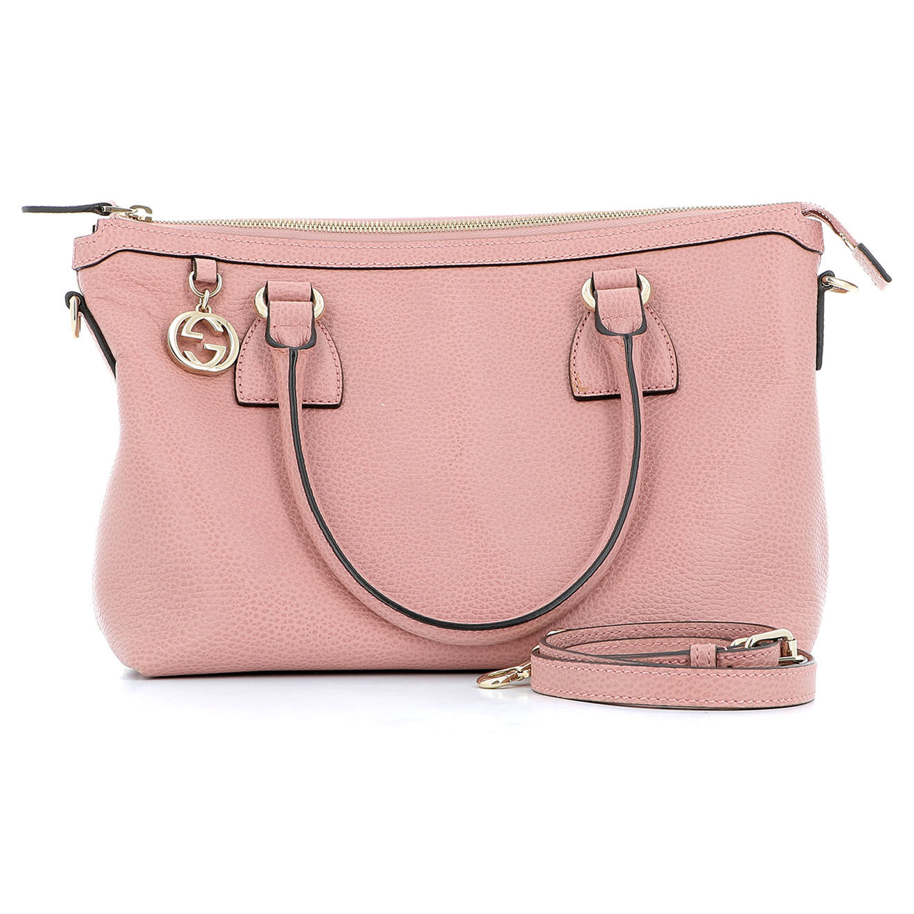 Gucci Sac cabas en Cuir rose - Très bon état - L.29 cm