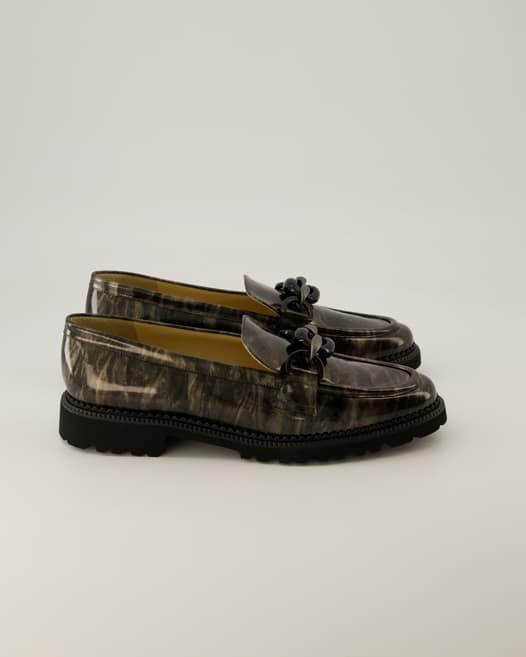 Brunate 11843 Slipper in Grau