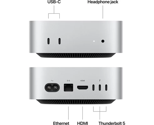 Apple Mac mini - M4 chip 10-core CPU   10-core GPU, 24GB RAM, 512GB SSD