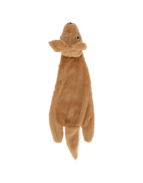 Adori Hondenspeelgoed Skinny Konijn - Knuffel - 38 cm Bruin