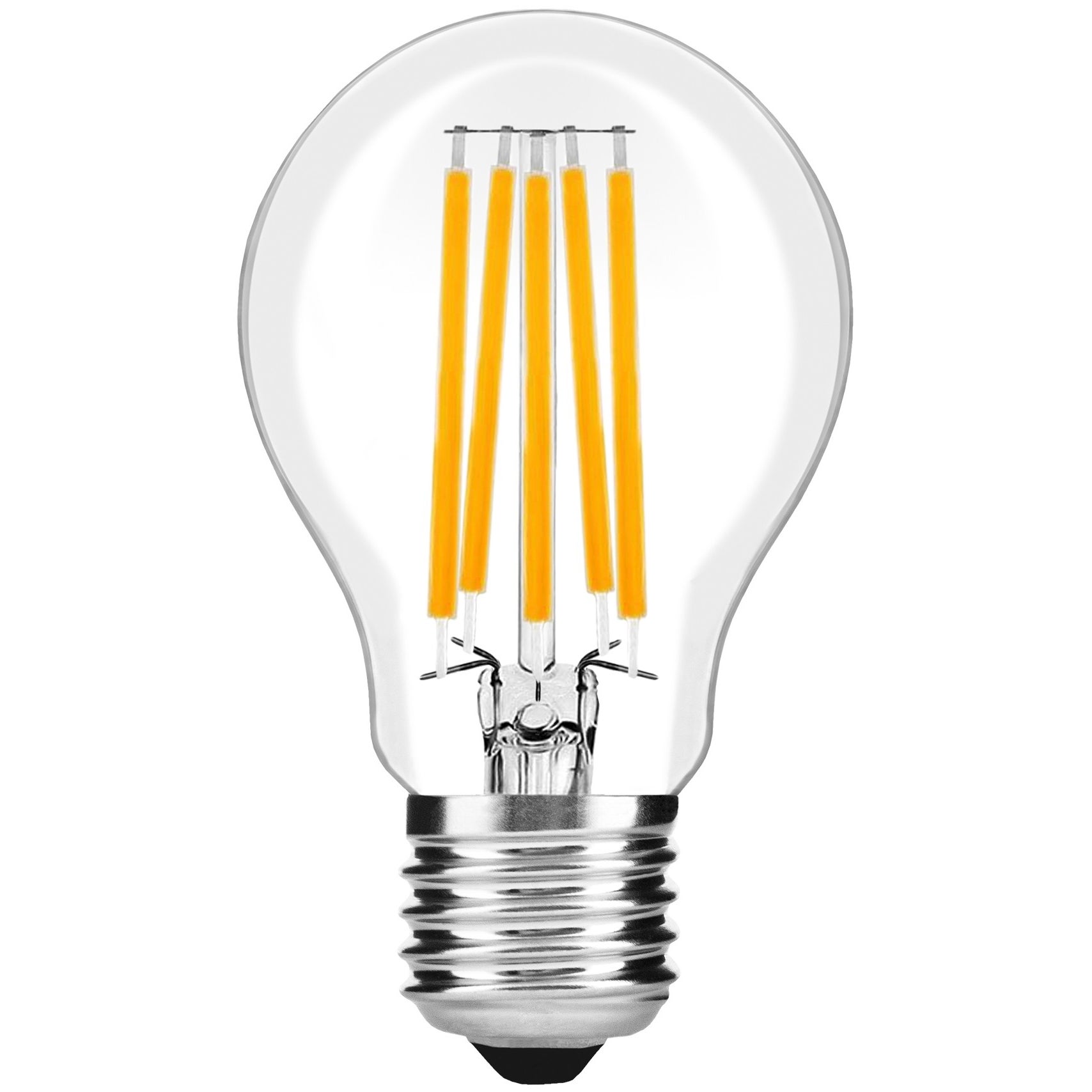 Avide LED Filament Globe 12W E27 A65 360° WW 2700K