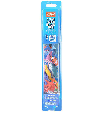 Wild Republic Figuren - Nature Tube - 12 st. - Ocean Babys
