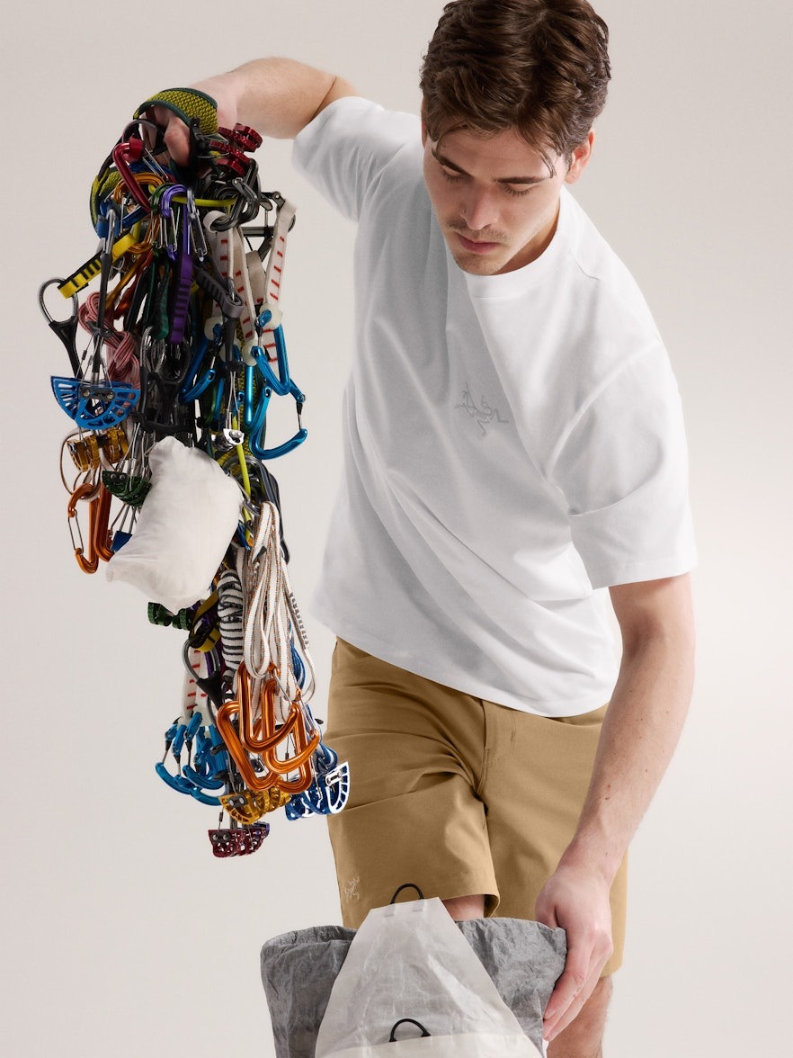 Kragg SL Cotton SS Herre White Light
