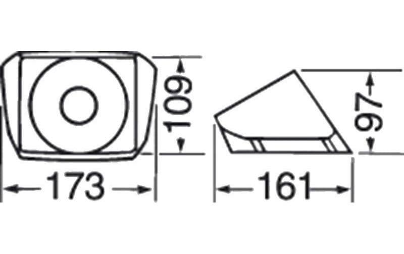 Breitband 1-Weg Lautsprecher TS-44Lautsprechertyp: Doppelkonuslautsprecher, 2-Wege