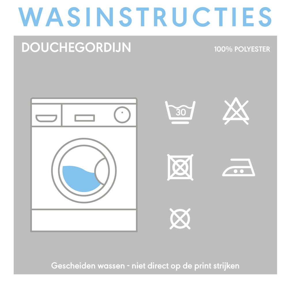 Sealskin Angoli Douchegordijn 180x200 cm Polyester - Grijs