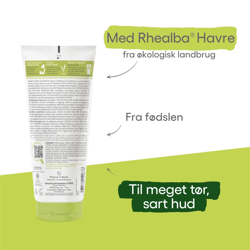 A-DERMA Exomega Control Cream 200 ml