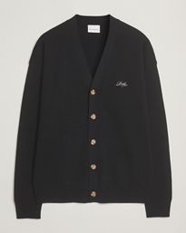 Drôle de Monsieur Merino Knitted Cardigan Dark Green