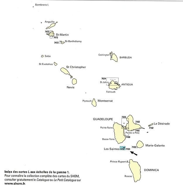 EPSHOM - 7101L LES SAINTES