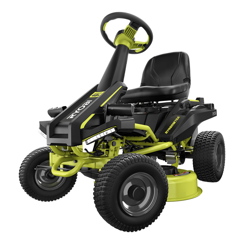 Batteridrevet plentraktor 48 V 50 Ah 76 cm