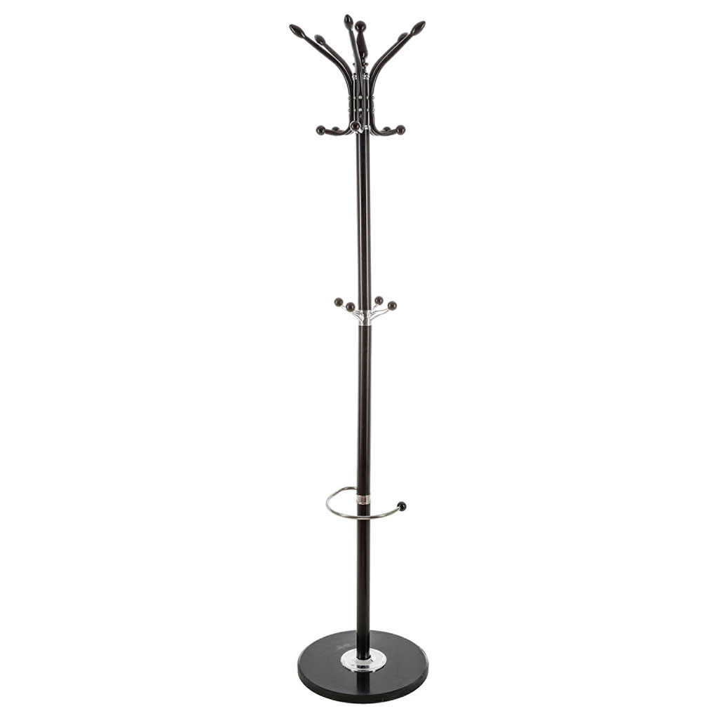 Porte manteau et parapluie noir