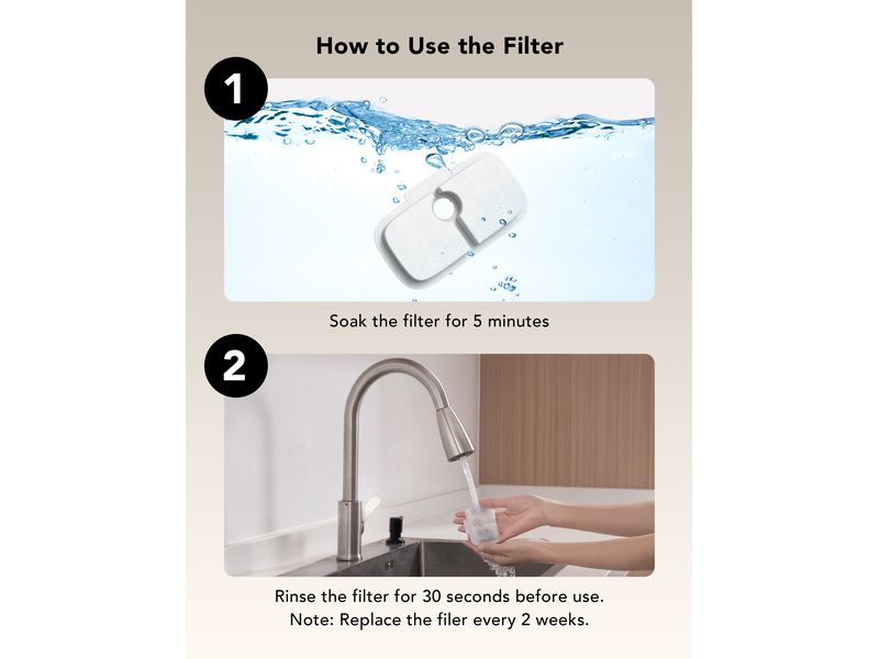 Petlibro Zubehör Dockstream Ersatzfilter 8 Stk. Ersatzfilter für automatischen Trinkbrunnen