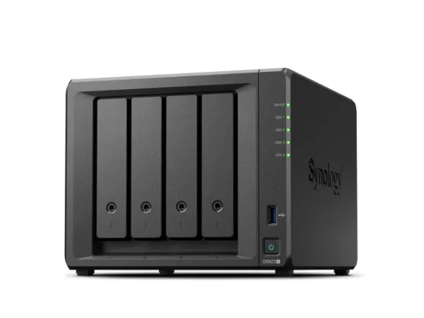 Synology Disk Station DS923  - NAS-server - 4 bays - SATA 6Gb/s / eSATA - RAID 0, 1, JBOD, 5, 6, 10 - RAM 4 GB - Gigabit Ethernet - iSCSI support