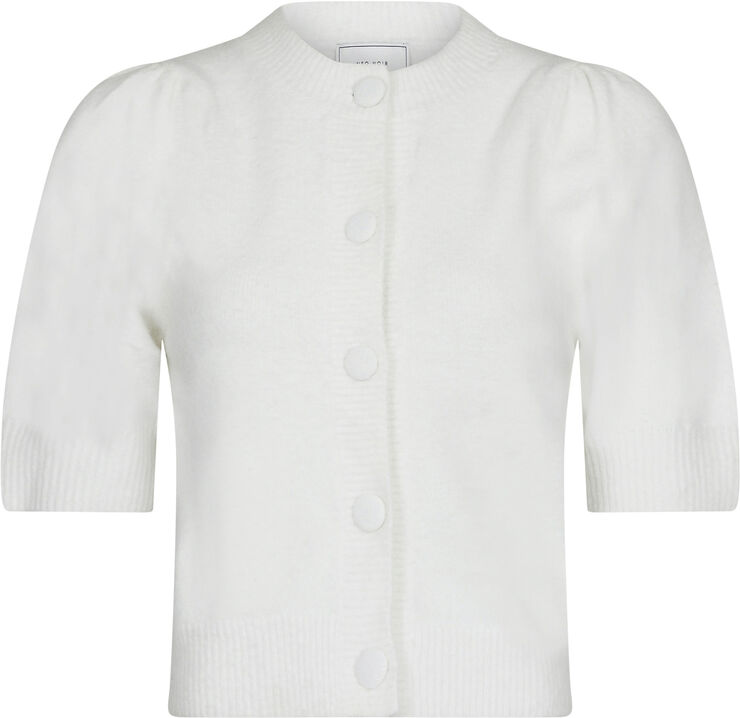 Neo Noir Trudy Knit Cardigan Off white