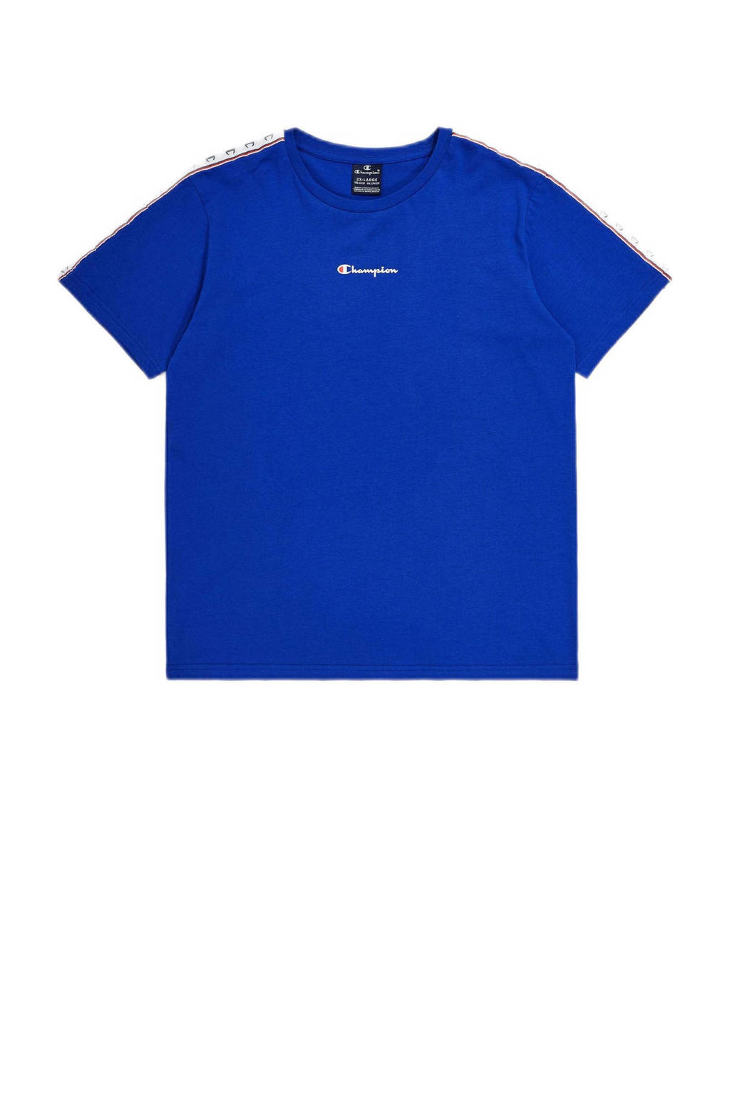 Champion T-shirt met logo blauw