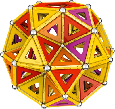 Geomag Classic Panels Warm Masterbox Byggesett 388 Deler