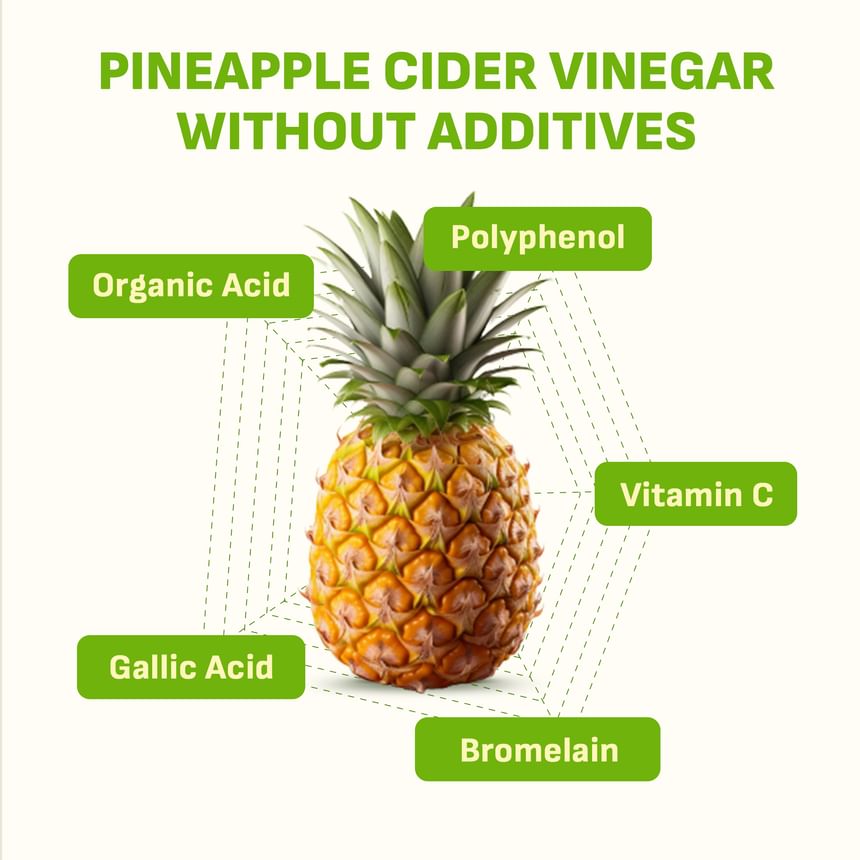 FULlight - LIVELING Cleanse Ananas Cider Azijn - 2 Soorten