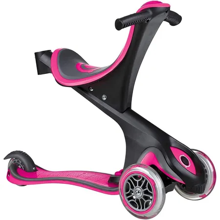 Authentic Sports GLOBBER Evo Comfort 5 in 1, pink/schwarz