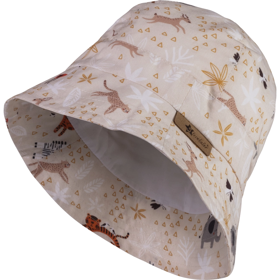 Sterntaler Safarihut Zootiere beige