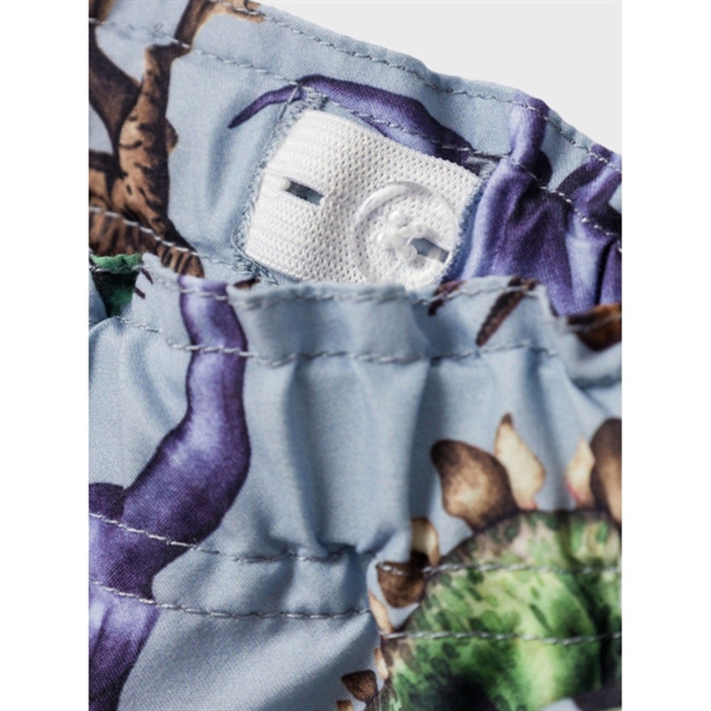 Køb Name it Zen Blue Dinosaurs Zimon Badeshorts