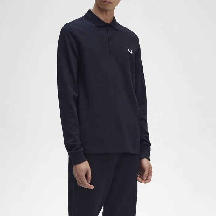 Fred Perry LS Plain Polo Heren