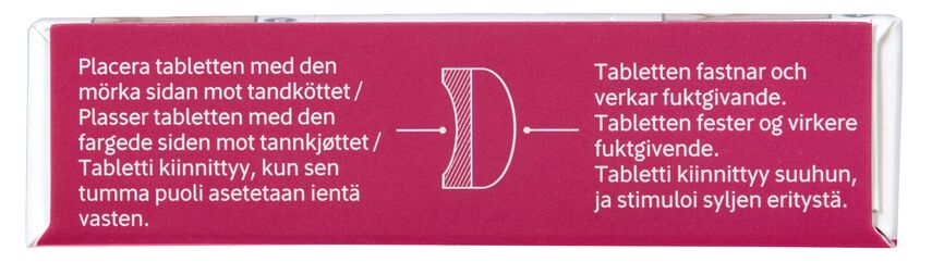 XyliMelts klebetabletter berry smoothie 40 stk