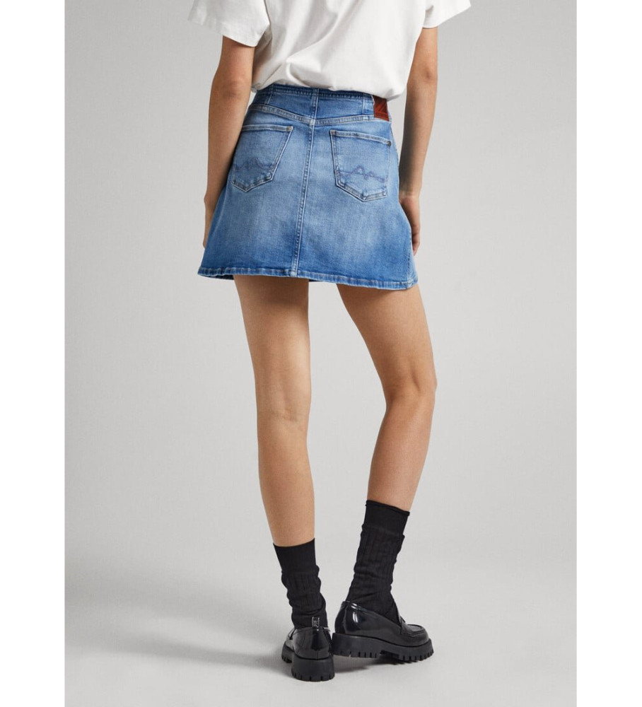 Saia azul Britney da Pepe Jeans