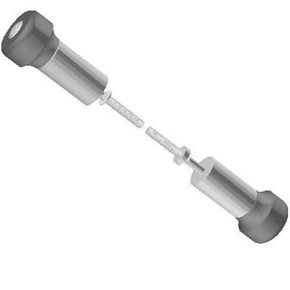Pare-carter Top Block Kit roulettes - Gris