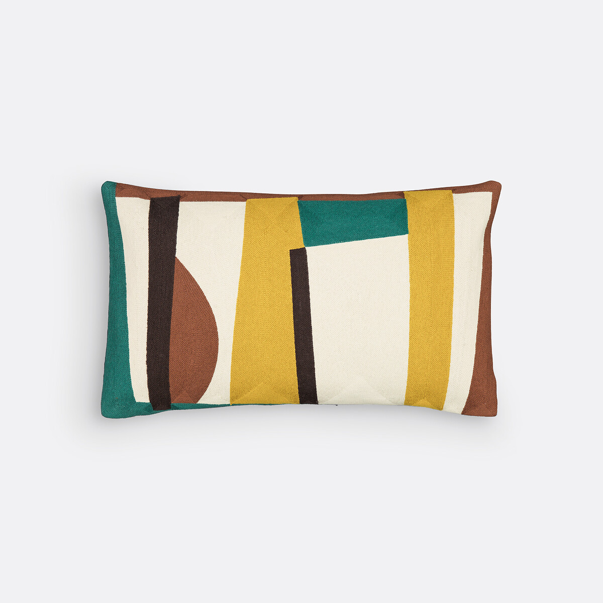 LA REDOUTE INTERIEURS<br>Capa de almofada retangular bordada, Scolto