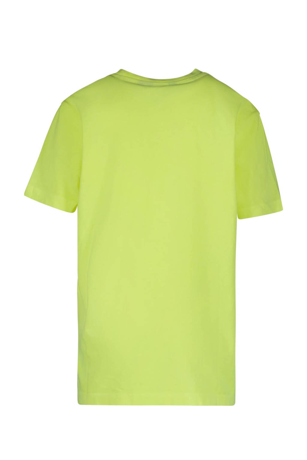 Cars T-shirt SONO met tekst neon geel
