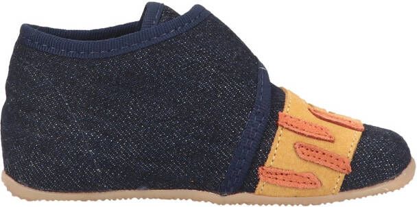 Kitzbuhel Tijger Pantoffel Blauw Heren