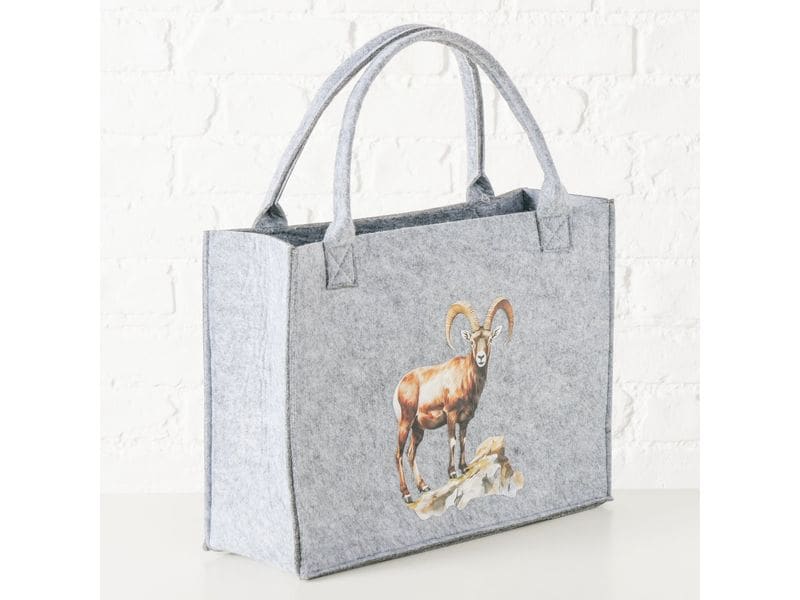 Boltze Tasche Poldie Polyester, 40 x 30 cm Dekorative Geschenktasche