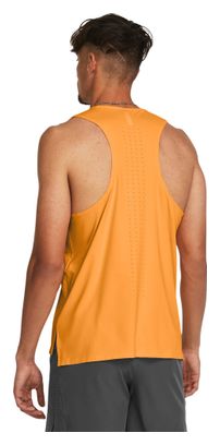 Débardeur Under Armour Launch Elite Orange Homme