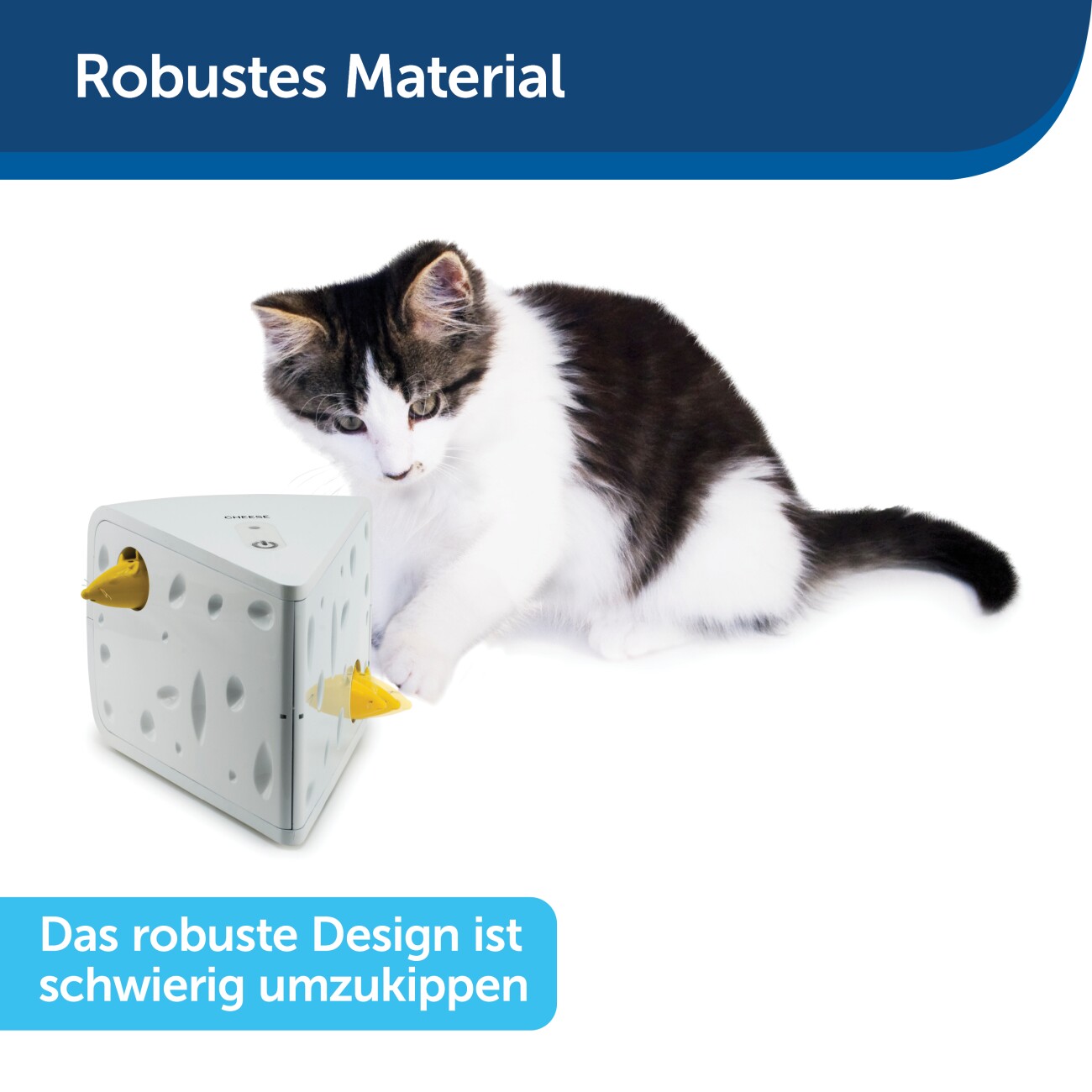 PetSafe Automatisches Katzenspielzeug Cheese