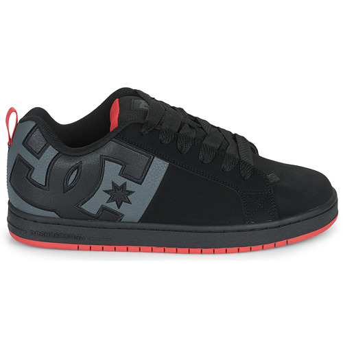DC Shoes - COURT GRAFFIK SQ - Noir / Rouge