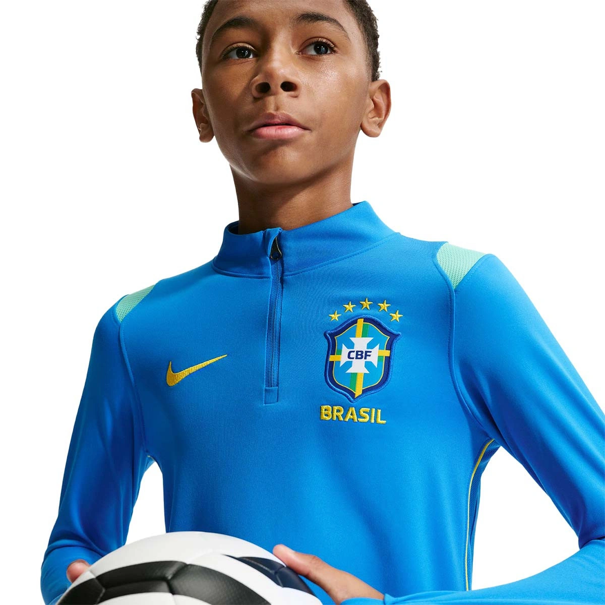 Sweatshirt Nike Brasil Training Mundial 2026 Criança