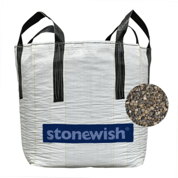 Stonewish Japans split 8-16 mm - Bigbag á 1000 kg