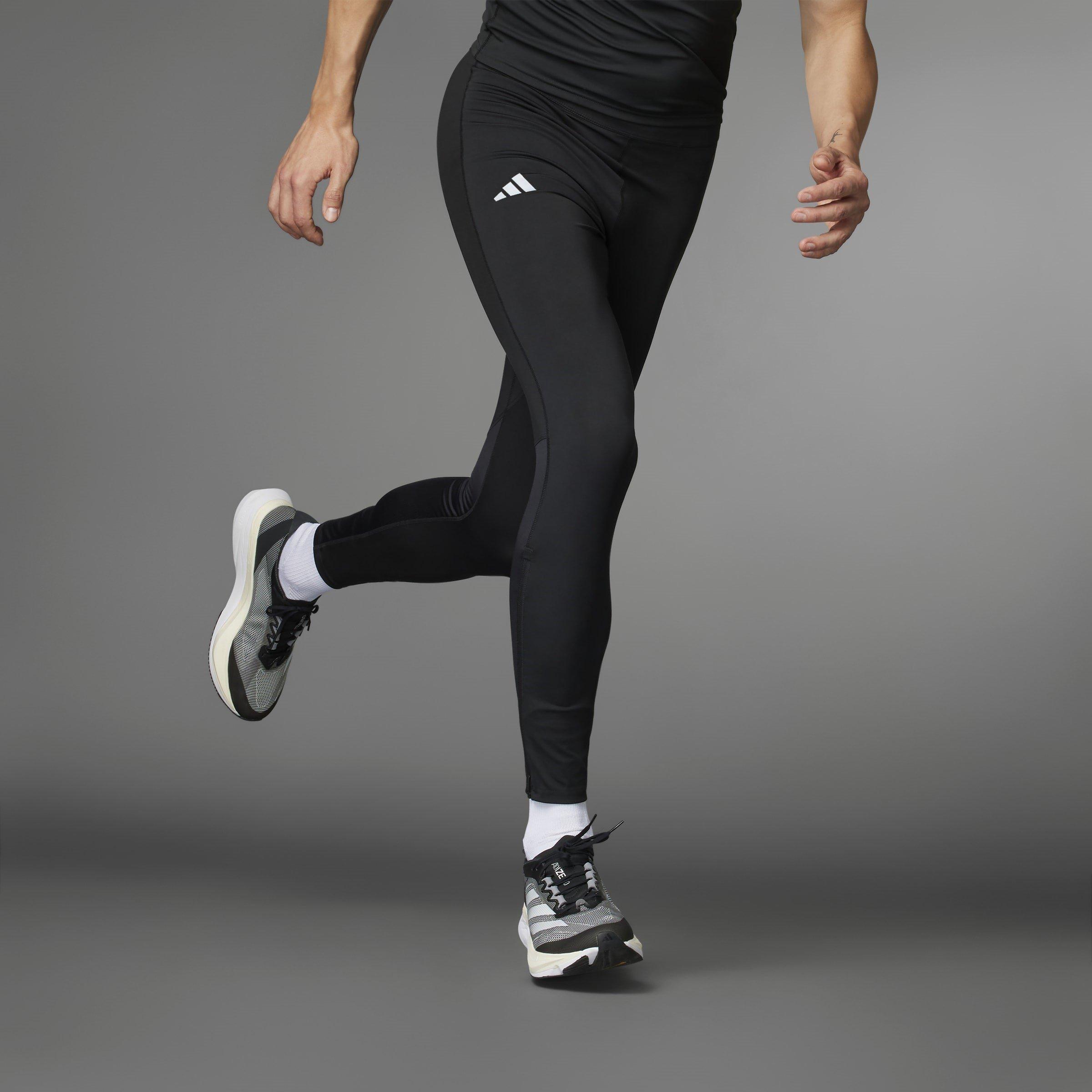 adidas Adizero Essentials Running Long Leggings Mens